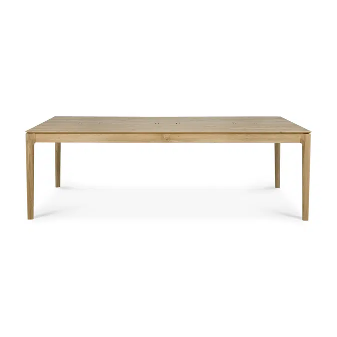 Bok cowork desk - varnished oak - rectangular - CEE7/3 (DE, NL, ES, RU...) - 240x140x76 cm