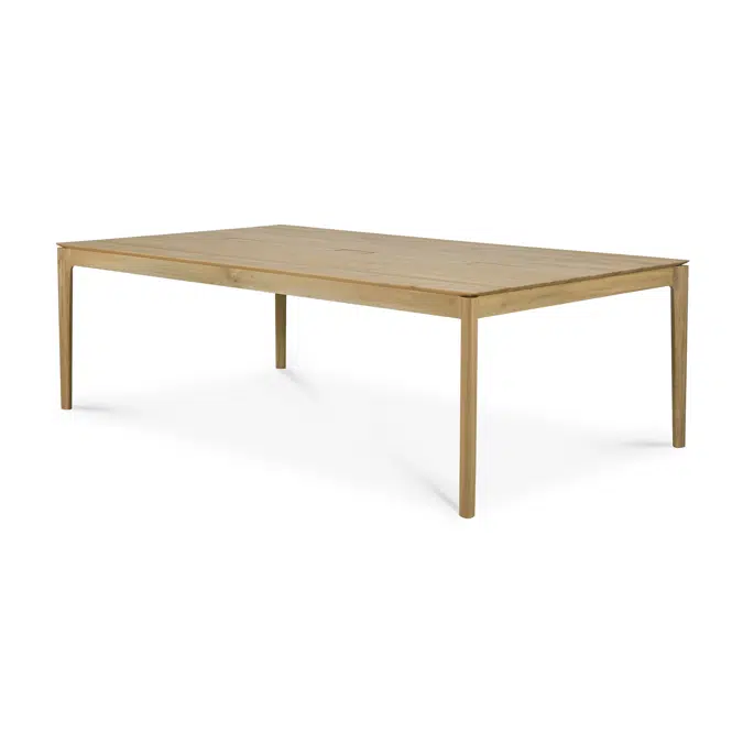 Bok cowork desk - varnished oak - rectangular - CEE7/3 (DE, NL, ES, RU...) - 240x140x76 cm