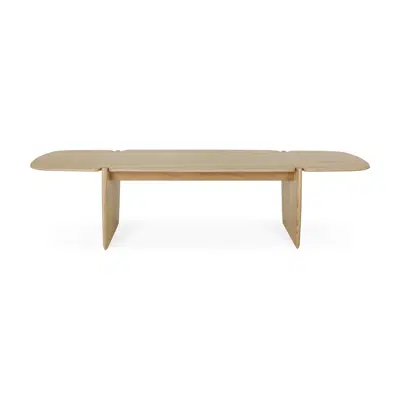 Image for PI coffee table - oak - rectangular - 155x58x38 cm