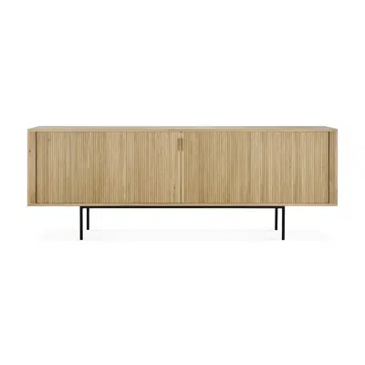 imagen para Roller Max sideboard - oak - 2 doors - 224x45x80 cm