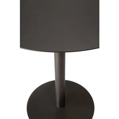 Image for Blend outdoor dining table - metal top - Dark Bronze - Dark Bronze base - round - 70 x 70 x 76 cm