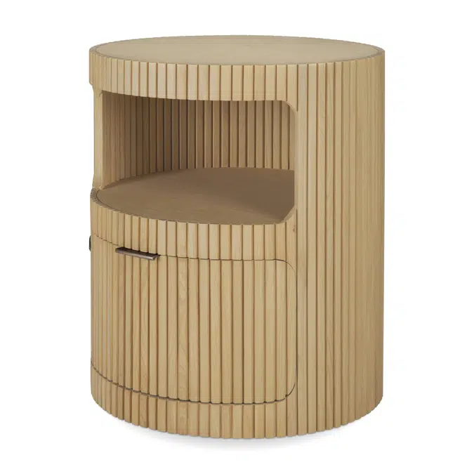 Boomerang drawer unit - oak - 1 drawer - with keylock - 45x45x55 cm