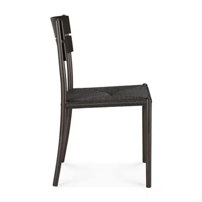 Image for Elin outdoor dining chair - aluminium - Dark Bronze 45x51x84 cm