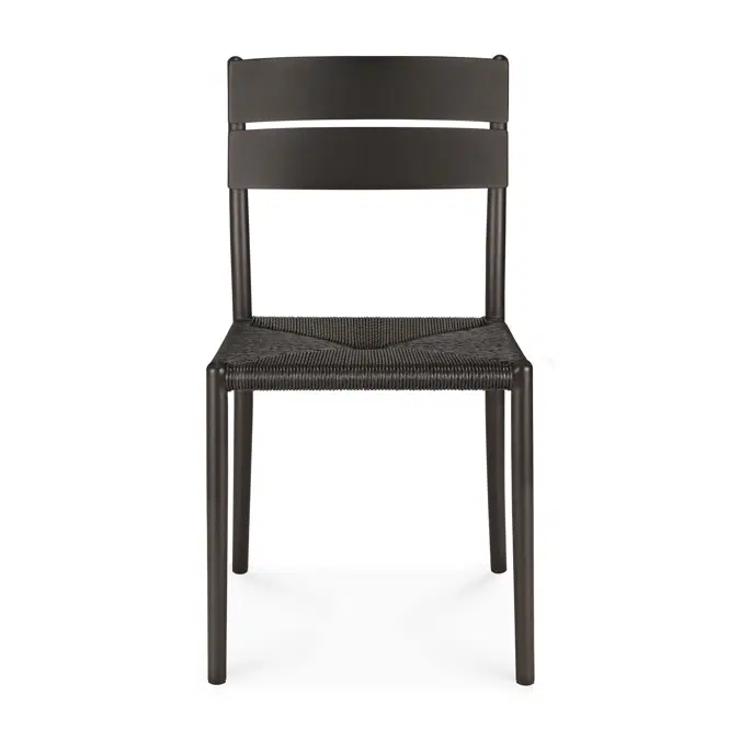 Elin outdoor dining chair - aluminium - Dark Bronze 45x51x84 cm