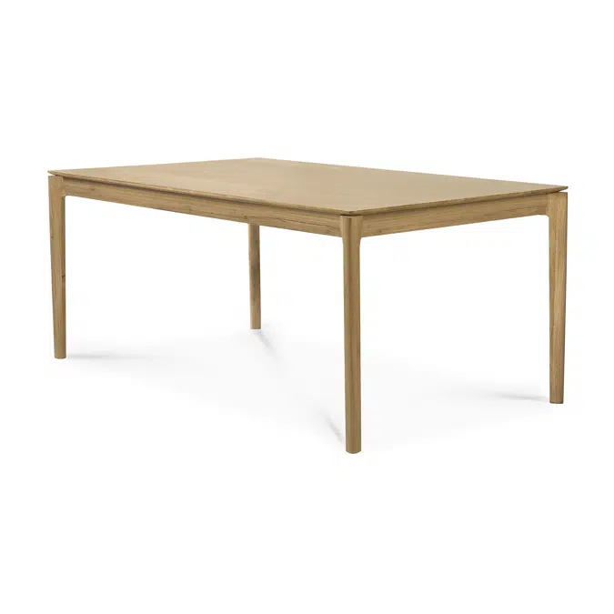 Bok table - oak - rectangular - 160x80x76 cm