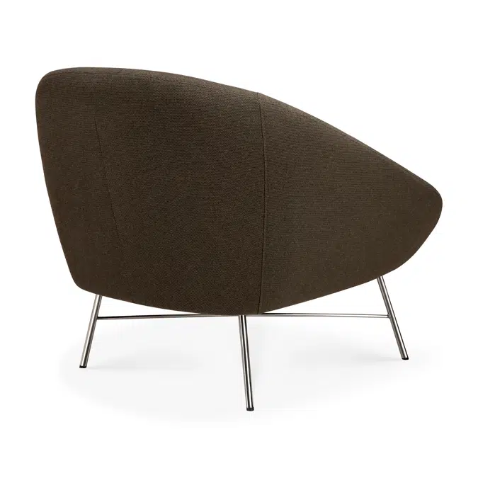 Barrow lounge chair - Paon fabric - 81 x 79 x 71 cm