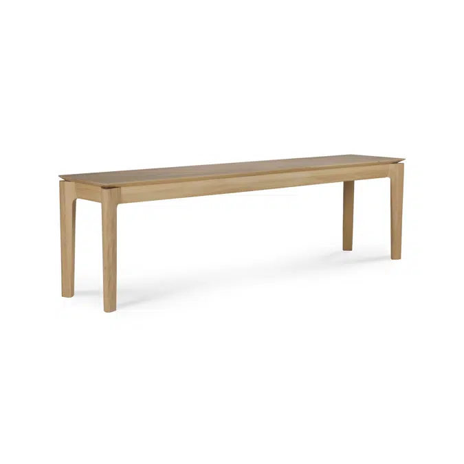 Bok bench - oak - 166x35x46 cm