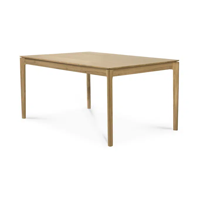 Bok table - oak - rectangular - 140x80x76 cm
