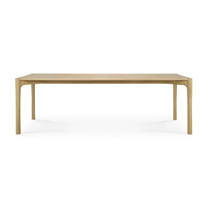 BIM objects - Free download! PI table - oak - rectangular - 240x100x76 ...