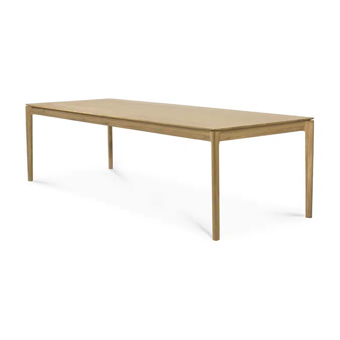 Bok table - oak - rectangular - 240x100x76 cm