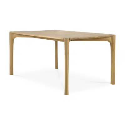 Image for PI table - oak - rectangular - 180x90x76 cm