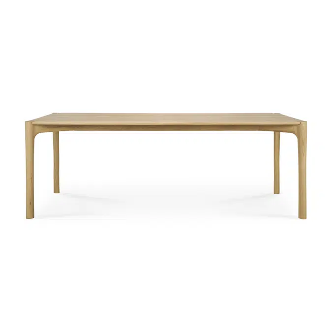 PI table - oak - rectangular - 220x95x76 cm