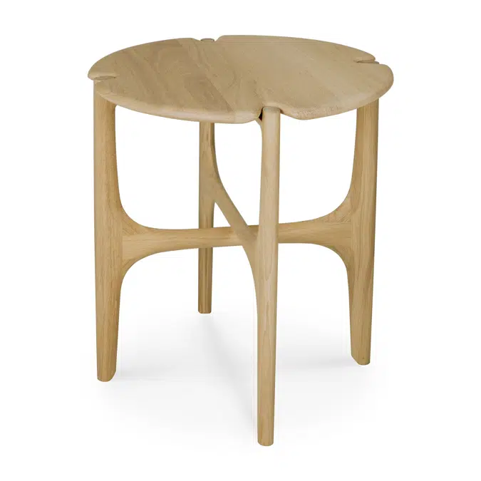 PI side table - oak - round - 47x47x50 cm