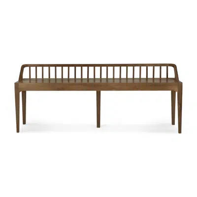 Imagem para Spindle bench - reclaimed teak - 150x35x60 cm}