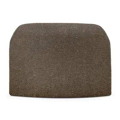Image for Bulky modular sofa - Cedar fabric - 45° round corner 100x95x75 cm