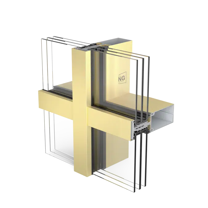 WICTEC 60 NG - Curtain wall