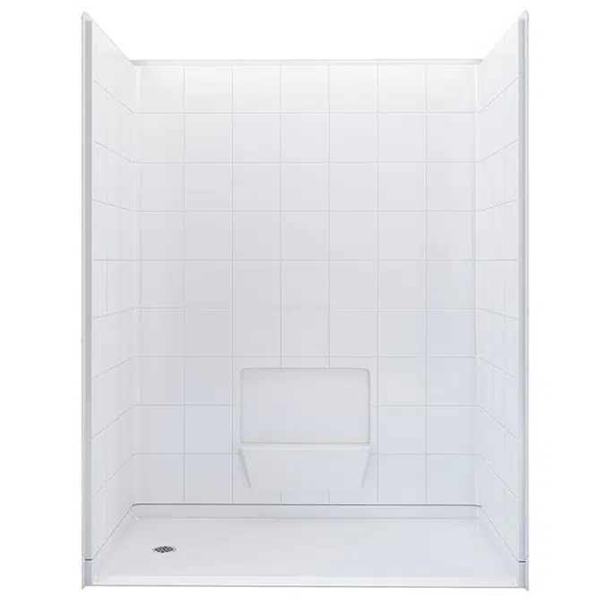 60" x 31" Freedom Accessible Showers, Left Drain - APF6030BF5PL