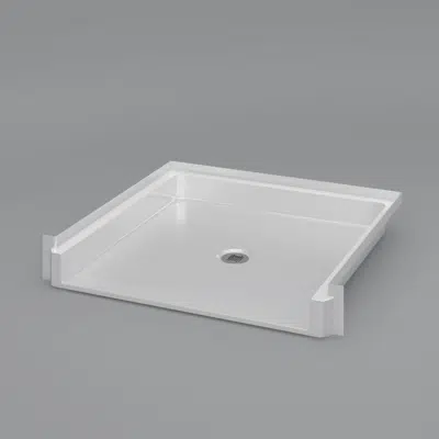 Image for 38 ½" x 37 ¼” ADA Transfer Shower Pan - Dual Receiver Flange - Title 24, Chapter 11B - APC3837BFPANRRF
