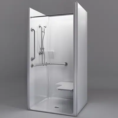 Image for 39" x 37½" Freedom ADA Transfer Shower, Left Valve Wall - APFQ3682BF75L