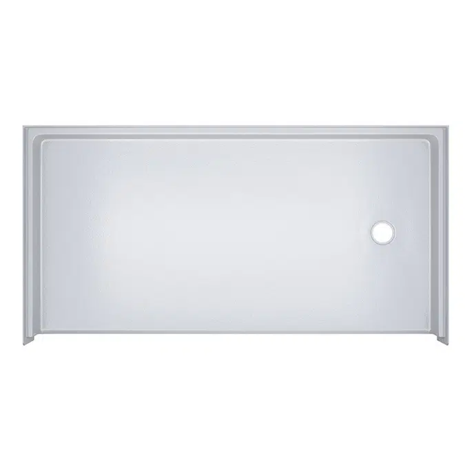 62 7/16" x 32 1/4" Freedom ADA Shower Pan, RIGHT Drain - APF6232BFPANR