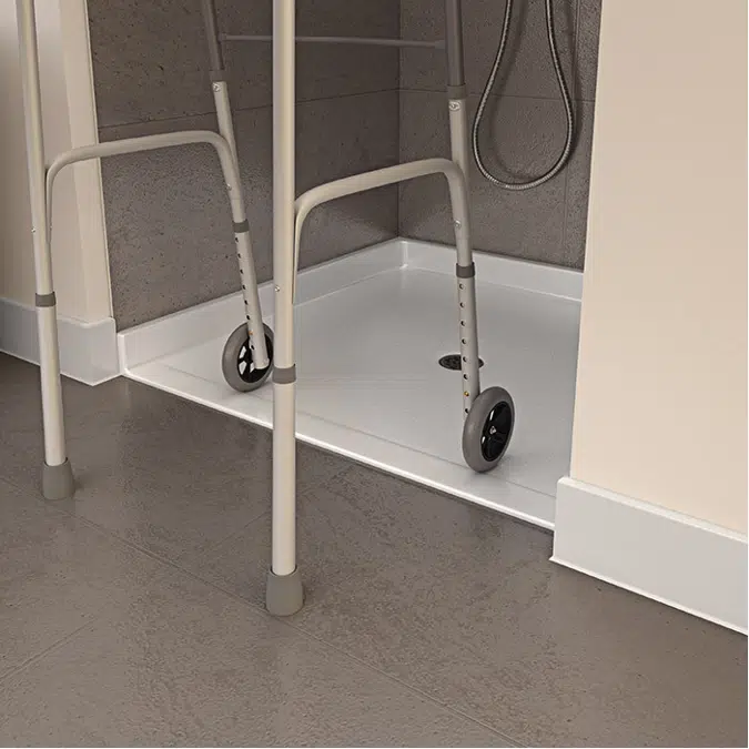 38 5/8" x 38 7/16" Freedom Accessible Shower Base - APF3838BFPAN
