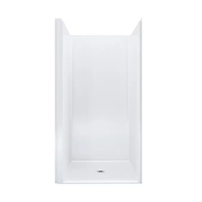 38" x 38" ADA Transfer Shower, LEFT Receiver flange - APC3838BF1PRF-L