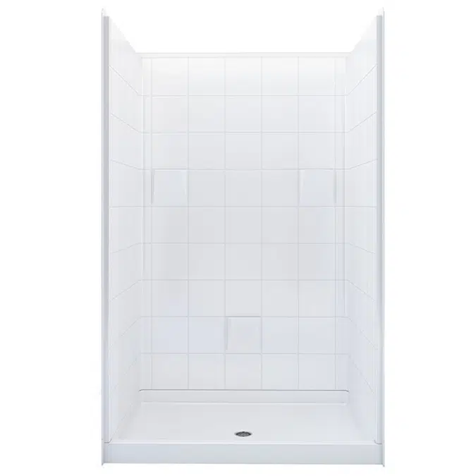 48" x 37" Freedom Easy Step Shower - APF4836SH4P3