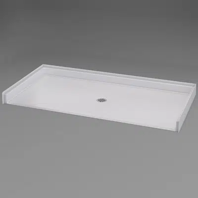 Image for 62 7/16" x 32 1/4" Freedom ADA Shower Pan, CENTER Drain - APF6232BFPANC