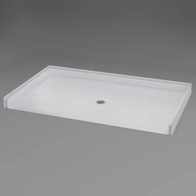 Image for 60" x 37" Freedom Accessible Shower Pan, CENTER DRAIN - APF6036BFPANC