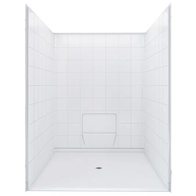 60" x 61" Freedom Accessible Shower - APF6060BF5P