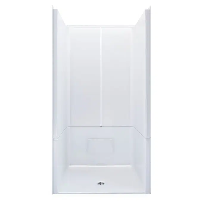 40 1/4" x 38 1/2" Freedom ADA Transfer Shower, Right Valve Wall - APFQ3637BF3PR