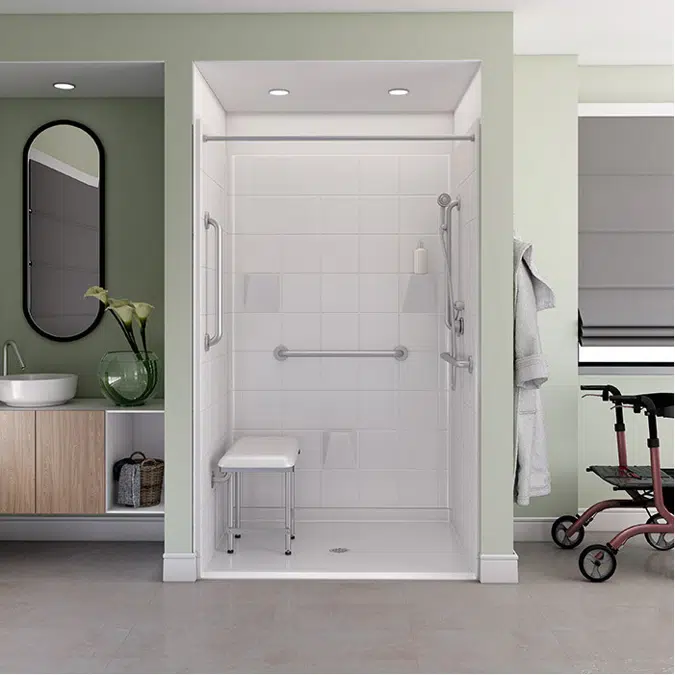 48" x 37" Freedom Accessible Shower - APF4836BF4P