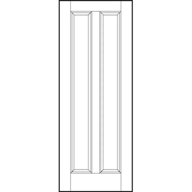 BIM objects - Free download! TruStile TS Series Door TS - TS2000 ...