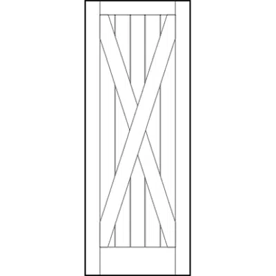 Image for V-Groove (VG Series) Door - VG4010