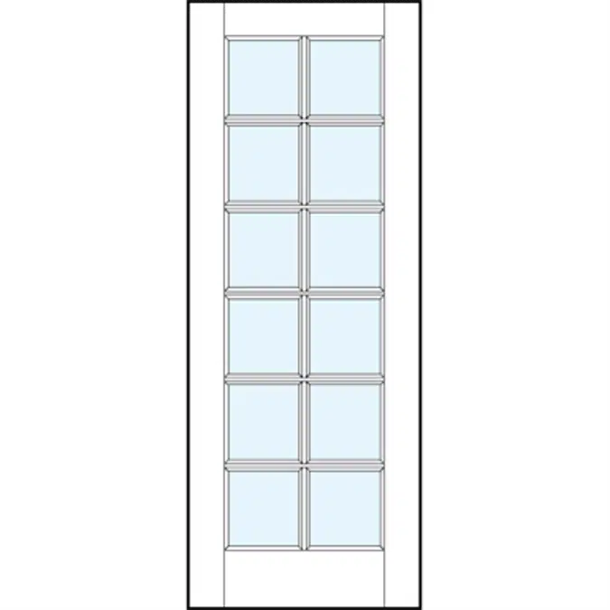 French Lite (FL Series) Door - FL1200