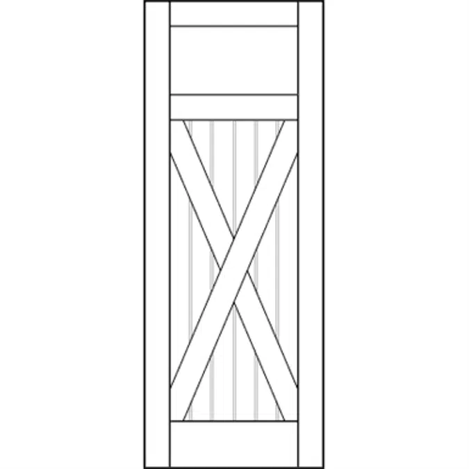 V-Groove (VG Series) Door - VG4150
