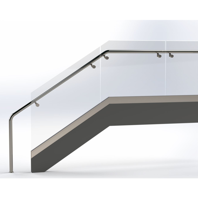 BIM objects - Free download! Base Shoe Railing | BIMobject
