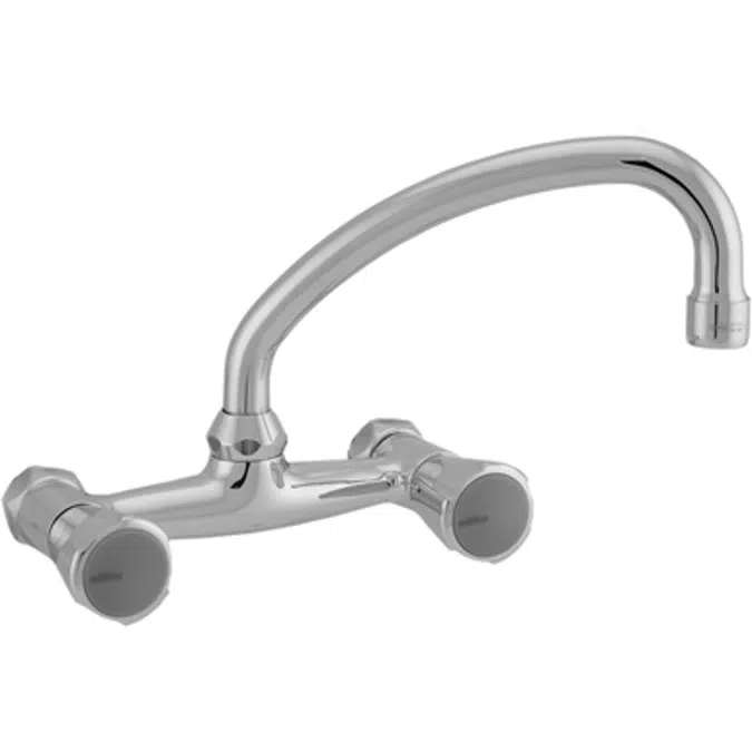 NIMBUS II MESSING SINK MIXER EXPOSED CHROME T.SP J170