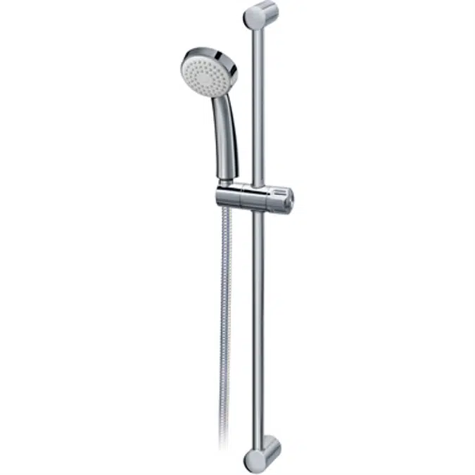 AQUA M1 SHOWER KIT 1F/80 600MM MET/1500