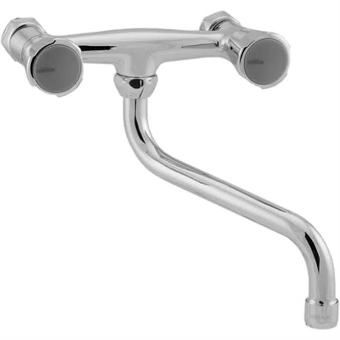 NIMBUS II MESSING SINK MIXER EXPOSED CHROME T.SP S200