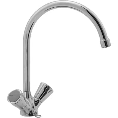 NIMBUS II MESSING BASIN MIXER RIM T.SP J200 CHAIN图像