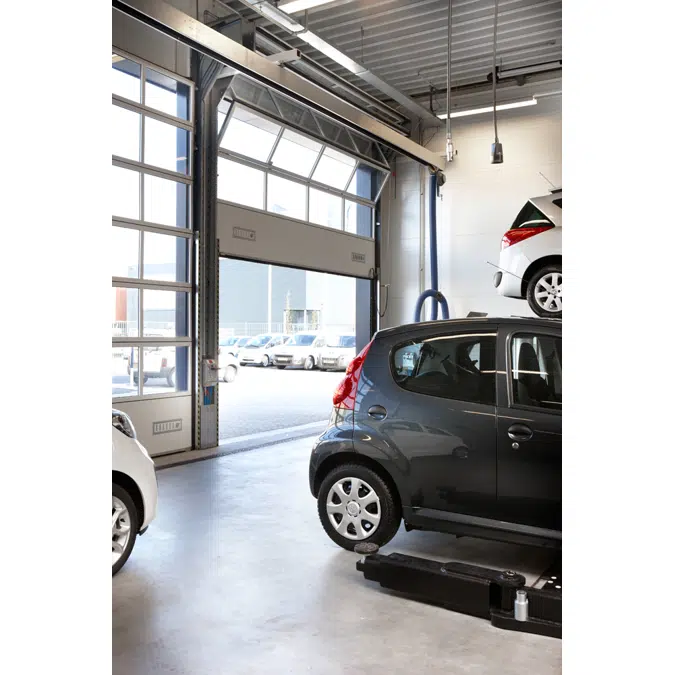 Automotive workshop doors