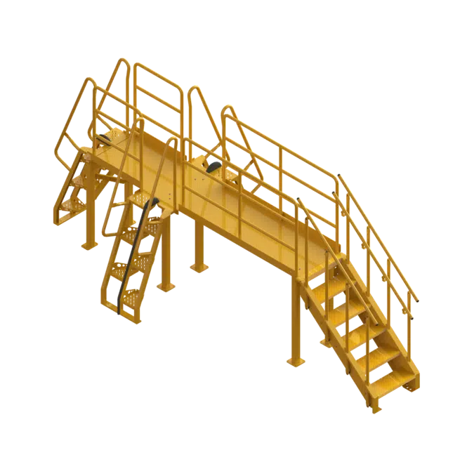 Steel Crossover Ladder