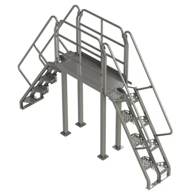Steel Crossover Ladder