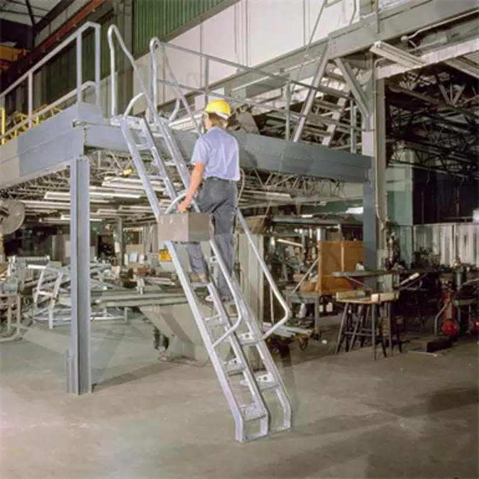 Alternating Tread Stairs (Steel Industrial Access Stairs)