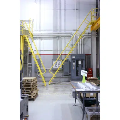 Alternating Tread Stairs (Steel Industrial Access Stairs)图像