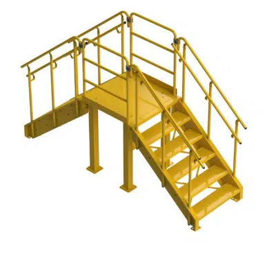 afbeelding voor Conventional Crossover Stairs