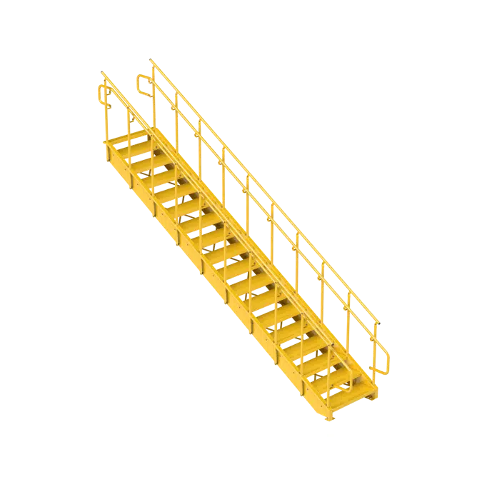 Industrial Metal Stairs