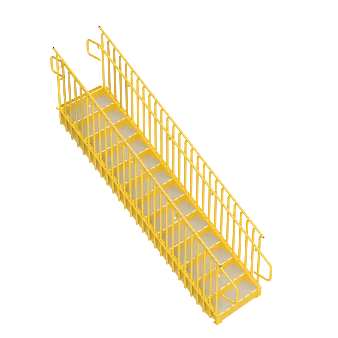 Industrial Metal Stairs