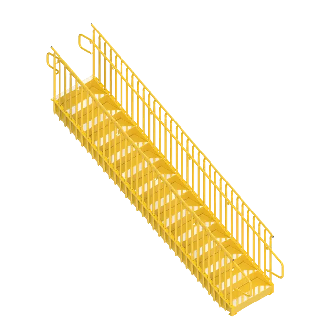 Industrial Metal Stairs